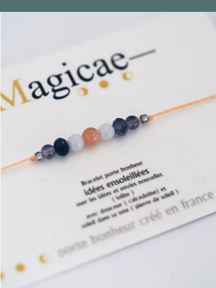 Bracelet Porte Bonheur Idées Ensoleillées - Magicae