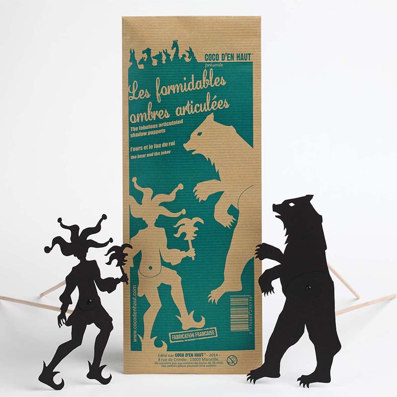 Silhouettes "L'ours et le fou du roi" - Coco d'en Haut